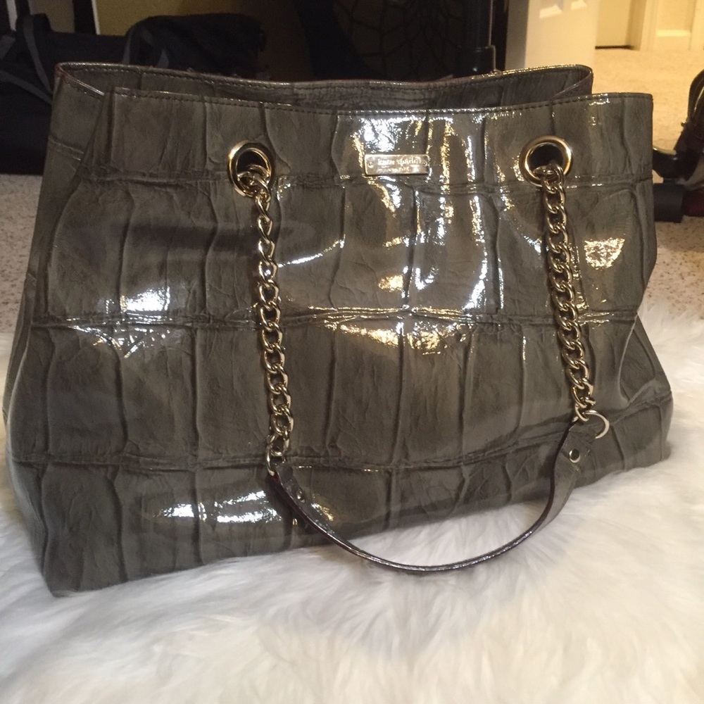 kate spade Knightsbridge Maryanne Croc Tote